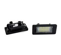 2Pcs LED License Plate Light Car Number Lamp Assembly for BMW 1 3 5 Series E82 E88 E90 E91 E92 E93 E39 E60 E61 X1 X3 X5 X6 White Error Free LED lights