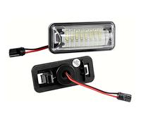 2Pcs LED License Plate Light Rear Registration Number Lamp for Subaru Impreza WRX STI XV Crosstrek BRZ Legacy Ascent Outback Forester