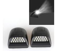 2PCS LED license plate lights Car Number Lamp Ultra Bright LED Assembly Replacement