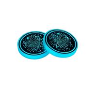 2Pcs LED Light Up Car Cup Holder Coasters,7 Colour Changing USB Charging Drink Mat for Interior Decor,Cool Car Accessories & Atmosphere Lights,Universal Car Coasters for Cup Holders 6.8cm Starlit Sky