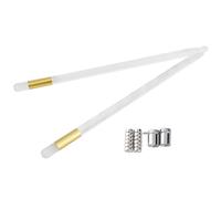 2Pcs LED Light Up Drumsticks, Motion Activated Glow Drum Sticks with Frosted Hammer Head, Acrylic 5A Drumsticks for Night Performances and Large - Scale Events