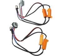 2Pcs LED Resistor 50W Heavy Duty Professional Grade 2Pcs 50W 12V Reliable Performance for Industrial Maintenance, Professional Workshop & Home Improvement