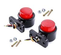 2pcs LED Side Marker Lights Tri-Color Clearance Light 12V Warning Sign Light LED Position Light for Trailers