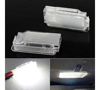 2Pcs LED Trunk go Lamp Footwell Under Door Glove Box car light For Peugeot 3008 206 208 308 307 2008 207 508 5008 407 306 Expert 6000K 2PCS LED Light