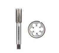 2pcs Left Hand Tap and Die Set HSS Machine Tap Die Metric Screw Thread Tap Drill M3/M6/M8/M10/M12/M14/M16/M18/M20-2pcs M14x1.25 Set