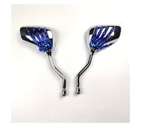 2Pcs (Left & Right) Universal Bicycle Rear Mirror Chrome Motorbike Skeleton Skull Hand Claw Rearview Scooter Mirror,Motorcycle Accessories