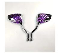 2Pcs (Left & Right) Universal Bicycle Rear Mirror Chrome Motorbike Skeleton Skull Hand Claw Rearview Scooter Mirror,Motorcycle Accessories