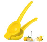2PCS Lemon Squeezers, Lemon Juicer, Lime Squeezer, Lemon Squeezer, Juicer Hand, Lemon Squeezer Press, Juice Squeezer, Hand Juicer, Manual for Many Fruits（Yellow）