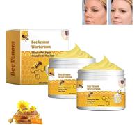 2PCS Lenaro Bee Venom Wart and Tag Remover, Bee Venom Mole and Wart Cream, Easy Application & No Irritation