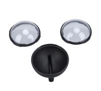 2Pcs Lens Guard, Protective Lens Cover, Premium Lens Protector Case with Rotating Bracket, Tempered Glass Anti Drop Anti Scratch Anti Shock for 360 X4 Action Camera