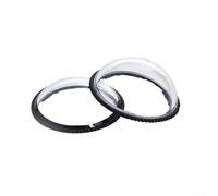 2Pcs Lens Protective Cap, PC Cover Set for Insta360 X4 Dust-Proof Air Action Camera Lens Protection