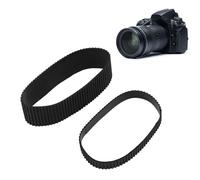 2Pcs Lens Zoom Rubber Grip, Focus Rubber Grip Ring Anti Slip Secure Fit Camera Lens Zoom Rubber Grip Repair Parts for 24 to 70mm F2.8 G2 A032