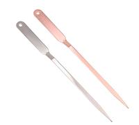 2pcs Letter Opener Envelope Slitter, Stainless Stain Letter Opener Knife Mail Envelope Slitter Wrapping Paper Cutter Knives Accessories for Office School Home (Silver & Rose Gold)