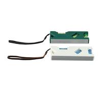 2PCS Level Gauge Set Featuring Three Bubbles and ABS Material for Accurate Measurements