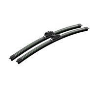 2pcs LHD For Alphard 2002-2022 Front Windscreen Window Wiper Blades Replacement Accessories Windscreen Wiper(Black-Green,2)