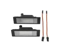 2Pcs License Plate Light for E81 E87 F20 E63 E64 F12 F13 F06 Z4/E85 E86 E89 K48 for R55 R60 R61 for Fiat Car License Plate Light