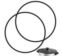 2pcs Lid Latch Strap Rubber Band, Black Lid Strap Slow Cooker Lid Strap Pot Lid Lock Strap Suitable for Hamilton Beach 6, 7, 8 Quart Slow Cooker