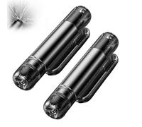 2PCS Life Hammer with Seatbelt Cutter, 2025 New Mini Emergency Car Escape Tool, 2-in-1 Car Window Breaker and Seat Belt Cutter, Car Safety Hammer Glass Breaker (Gray)