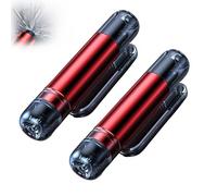 2PCS Life Hammer with Seatbelt Cutter, 2025 New Mini Emergency Car Escape Tool, 2-in-1 Car Window Breaker and Seat Belt Cutter, Car Safety Hammer Glass Breaker (Red)