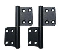 2PCS Lift Off Hinges, Length 95mm, Flag Door Hinges, with 8 Mounting Countersunk Holes, Heavy Duty Window Detachable Hinges, Window Detachable Hinges