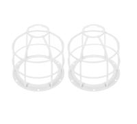 2pcs Light Bulb Cover Metal Lamp Shade Guard for Workshop Lighting
