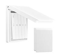 2Pcs Light Switch Guard,Child Proof Wall Switch Cover,Ultra-Thin Socket Protection,Light Switch Guard Cover,Prevents Accidental Switch Flips by Children and Adults,Home Safety(White)