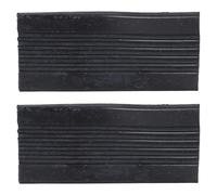 2Pcs Light Weight Bass Drum Hoop Guard Pads Rubber Bass Drum Hoop Protector Guard Nonslip Rubber Hoop Protectors