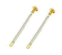 2Pcs Lighter Flints Screw Spring with Base Plate for Lighters Replacement Repair Kit Accessories