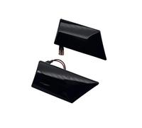 2PCS Lights Blinker Indicator Lamp Led Dynamic Side Marker Turn Signal Light For Opel For Vectra C For Signum 2002-2008 Wing Mirror Indicator(Smoked Black)