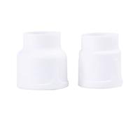 2PCS Lightweight TIG Welding Nozzle Cup Welding Ceramic Nozzles for WP/9/17/18/20/26 TIG Torch- 10# And12#