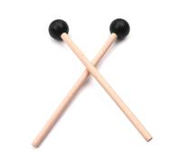 2pcs Lightweight Wood Handle Drum Mallet Stick Beaters Drumsticks Round Head Drum Sticks Hammer Small Musical Drumstick Beaters Drumsticks Xylophone Drum Practice Tools For Beginners Kids