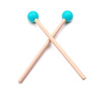 2pcs Lightweight Wood Handle Drum Stick Beaters Drumsticks Round Head Sticks Hammer Small Musical Drumstick Round Head Sticks For Percussion