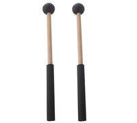 2pcs Lightweight Wood Handle Drum Stick Ethereal Drumsticks Round Head Drum Sticks Hammer Small Musical Drumstick