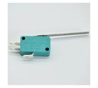 2pcs Limit Switches 16A 250V 125V NO+NC+COM 3 Pins SPDT Switch 28mm 52mm Arc Roller Lever Touch Switch green IDGTTLDF(2pcs KW7-9)