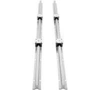 2PCS Linear Guide Rails SBR12 SBR16 SBR20 SBR25 800-2200mm&4PCS UU Bearing Blocks Smooth Motion(SBR20 1800MM)