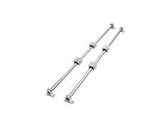 2PCS Linear Guide Rails SFC16 SFC20 1000/2000mm & 4 Slide Blocks High Load-Bearing Routers Lathes Mills(SFC20-1200L)