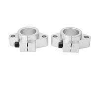2PCS Linear Motion Ball Slide Block Guide Rail Support Bracket for 40mm Diameter Shaft, Aluminum Alloy Clamping Rail Guide with and Strong Load Capacity