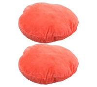 2pcs Lint Insulated Hand Warmer Pouch Orange Anti-scald