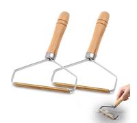 2Pcs Lint Remover for Carpet Reusable Lint Roller Scraper for Cleaning Pet Hair On Carpets,Sofas,Beds,Blankets,Clothes Lint Removal Pro Tool