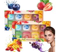 2PCS Lip Oil & Balm Set - Hydrating Colour-Changing Lip Care Duo, Moisturising Mask for Dry Chapped, Glossy & Nourishing Balm Multipack Gift Set with Multiple Flavours (16PCS Set)