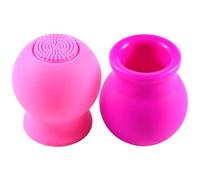 2Pcs Lip Plumper Device, Soft Silicone Lip Plumper Tool, Clean & Massage Facial Cleansing Brush, Multi-Use Face Care for Women Tool