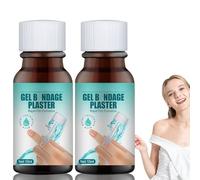 2Pcs Liquid Plaster Quick-Dry Gel,Skin Liquid Plaster Gel,Quick-Drying Dressing,Wound Liq/uid Ge/l,Transparent Waterproof G/el Wound Stick Protective,Suitable for Women use,Essential for Home Care