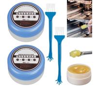 2PCS Lithium Grease Multi-Purpose Bike Grease,Lubricant for Brakes,Ideal for Sliding Track,Multi-Purpose Lubricant for Chain,High Temp Formula for Brakes,High-Temperature Resistant Lithium Grease