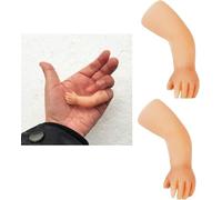 2Pcs Little Hand Coin Disappeared Trick Tools,Close-Up Magic Show Props Stylish and Popular Resistant Joke Magic,Funniely Coins Disappear Gimmicks,Magic Kits and Accessories,Novelty and Gag Toys