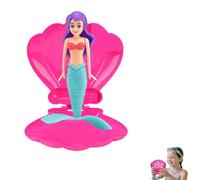 2PCS Little Mermaid Pool Toy Shell, Water Toys For Kids Doll for Underwater Diving Games, Swimming Pool Accessories for Toddlers Age 1-5, Random Mermaid Design
