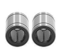 2PCS LM30UU Linear Cylindrical Motion Ball Bearing Steel Low Noise High for 3D Printer CNC Machines