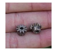 2pcs/lot 0.85 Modulus 10T Aperture 3.1mm Steel Metal Gears For RS555 RS545 RS540 electronic starter CZAOINCU