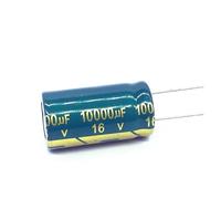 2pcs/lot 10000uf16V Low Impedance high frequency aluminum electrolytic capacitor size 16 * 30 16V 10000uf 20% IDGTTLDF