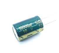 2pcs/lot 10v 10000UF Low/Impedance high frequency aluminum electrolytic capacitor size 16X25 10v 10000UF 20%
