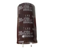 2pcs/lot 1200UF 200V 25 * 50mm Aluminum Electrolytic Capacitor 1200UF200V 200V1200UF 25X50 20%